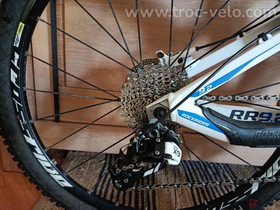 VTT suspendu Rockrider RR9-2, SRAM X9 - 8