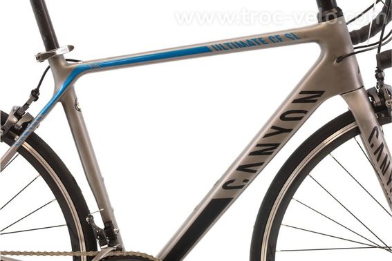 Produit Reconditionne    Canyon Ultimate Cf Sl 9 0    Gris   Velo De Route   Bon Etat - 2