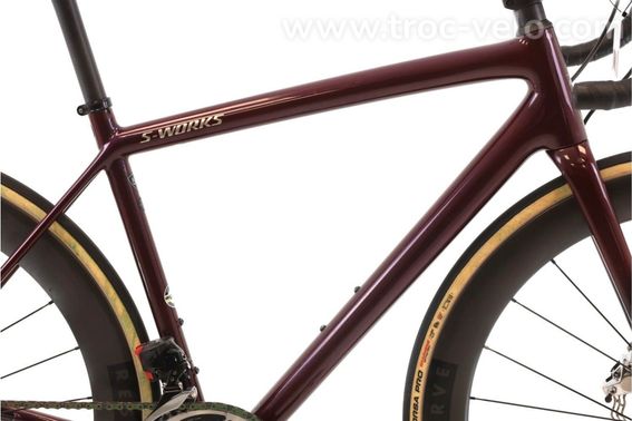 Produit Reconditionne    Specialized S Works Aethos Axs 12v    Rouge   Velo De Route   Tres Bon Etat - 2