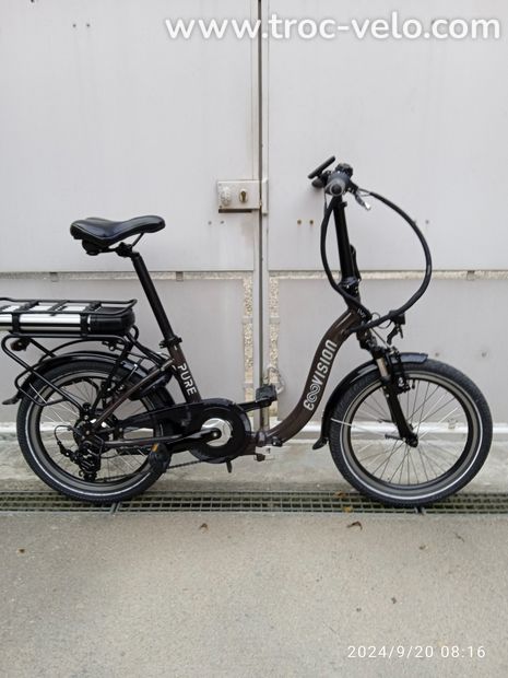 Vélo électrique pliable e.vision pure - 1