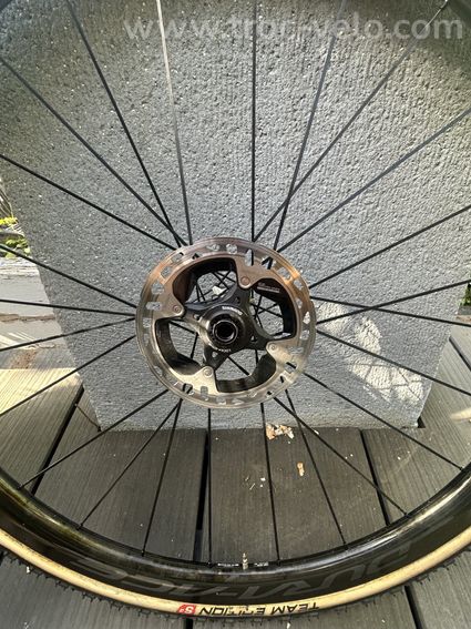 Roues boyaux Cyclocross Shimano Durace WH R9170  - 3