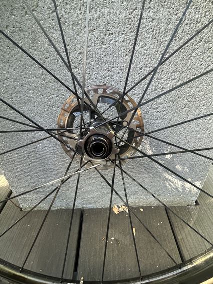 Roues boyaux Cyclocross Shimano Durace WH R9170  - 4