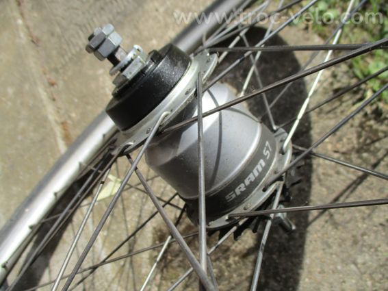 Roue AR SRAM S7 - 5