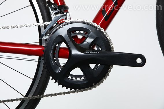 Velo Route Lapierre Sensium 2 0 Shimano Sora 9v Rouge T S 160 172cm   Velo D Exposition - 5