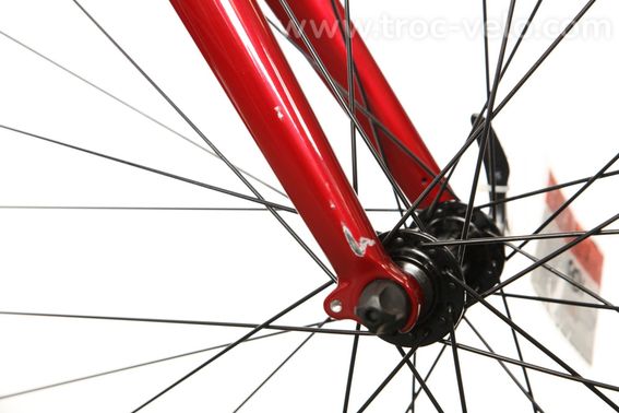 Velo Route Lapierre Sensium 2 0 Shimano Sora 9v Rouge T S 160 172cm   Velo D Exposition - 8
