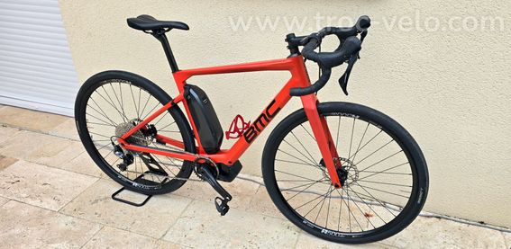 Gravel Électrique Carbone BMC Alpenchallenge Amp Road Two taille M - Equipé GRX - 4