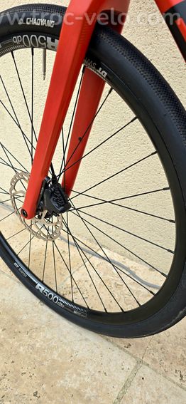 Gravel Électrique Carbone BMC Alpenchallenge Amp Road Two taille M - Equipé GRX - 9