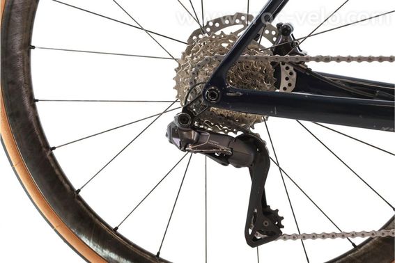 Produit Reconditionne Scott Addict 20 Di2 12v Bleu Velo De Route Tres Bon Etat - 3