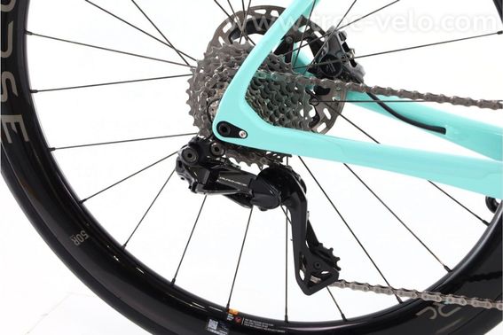 Produit Reconditionne    Bianchi Specialissima Di2 12v    Bleu   Velo De Route   Tres Bon Etat - 3