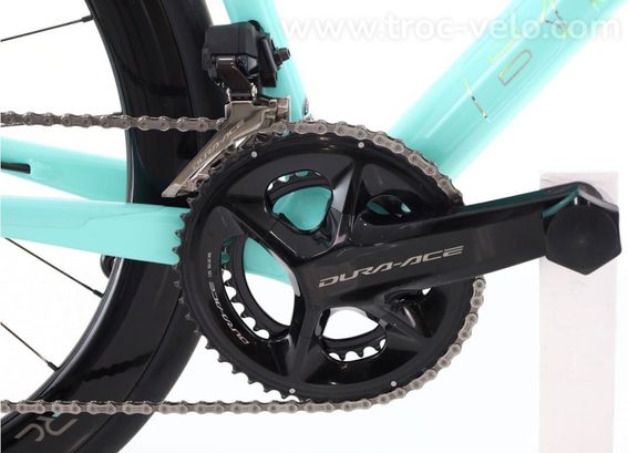 Produit Reconditionne    Bianchi Specialissima Di2 12v    Bleu   Velo De Route   Tres Bon Etat - 4
