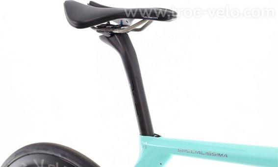 Produit Reconditionne    Bianchi Specialissima Di2 12v    Bleu   Velo De Route   Tres Bon Etat - 8