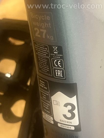 VTT électrique Scott estrike 920 XL - 6