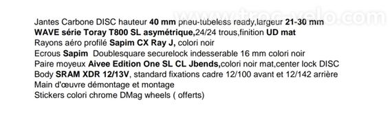 Jantes carbone 40 mm - 5