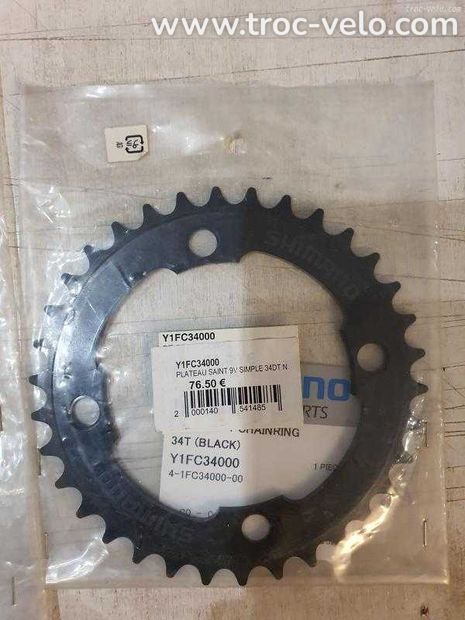 Plateau shimano saint 1x9 - 2