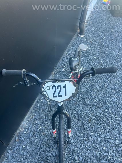 BMX race meybo taille expert noir et rouge  - 2