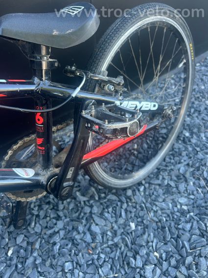 BMX race meybo taille expert noir et rouge  - 7