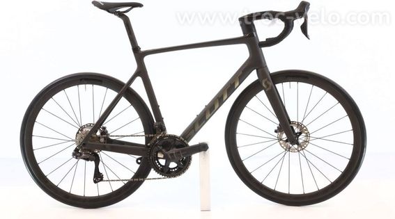 Produit Reconditionne Scott Addict Rc 15 Di2 12v Gris Velo De Route Tres Bon Etat
