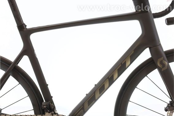Produit Reconditionne Scott Addict Rc 15 Di2 12v Gris Velo De Route Tres Bon Etat - 2