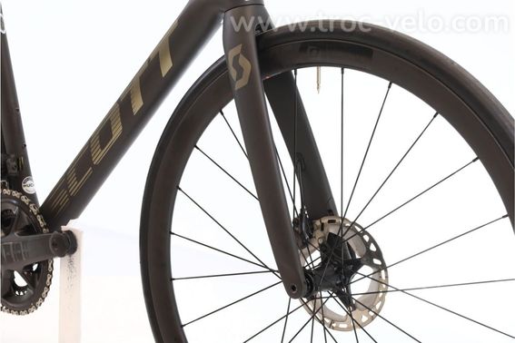 Produit Reconditionne Scott Addict Rc 15 Di2 12v Gris Velo De Route Tres Bon Etat - 5
