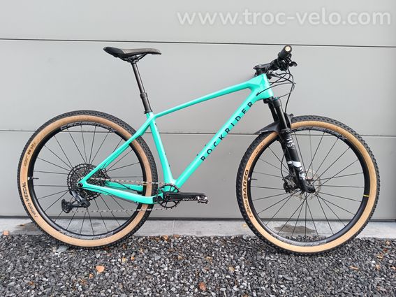 Rockrider race 740 taille L, FOX perf elite SC, freinage XT, sram GX