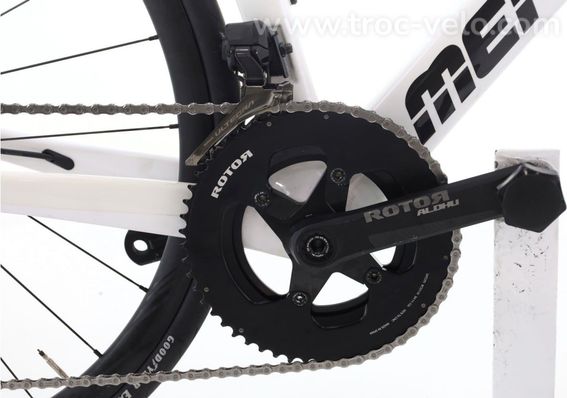 Produit Reconditionne Mendiz F12 Di2 12v Blanc Velo De Route Tres Bon Etat - 4
