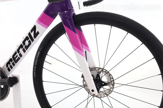Produit Reconditionne Mendiz F12 Di2 12v Blanc Velo De Route Tres Bon Etat - 5