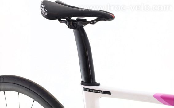 Produit Reconditionne Mendiz F12 Di2 12v Blanc Velo De Route Tres Bon Etat - 8