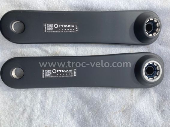 Paire De Manivelles Carbone XT - Droite Et Gauche - Longueur 175mm - 104 BCD - NEUVES