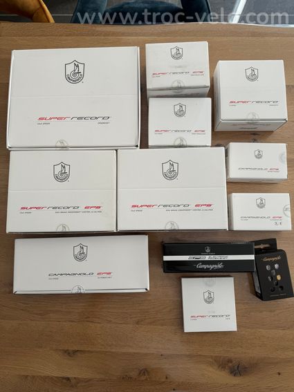 Groupe CAMPAGNOLO SUPER RECORD EPS 12 DISQUES NEUF -66% - 2