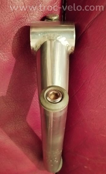 Potence relevée acier chromé 22.2mm de 70mm x 150mm de lg en tbé - 2