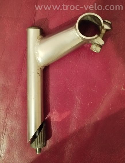 Potence relevée acier chromé 22.2mm de 70mm x 150mm de lg en tbé - 3