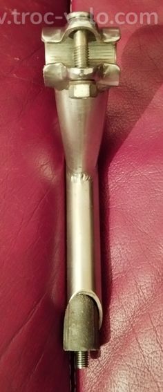 Potence relevée acier chromé 22.2mm de 70mm x 150mm de lg en tbé - 4