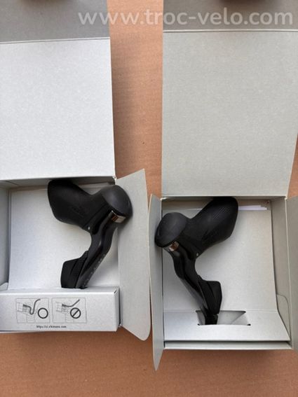 Paire Levier Shimano Dura ace Di2 ST-R9250 12 Vitesses neufs - 2