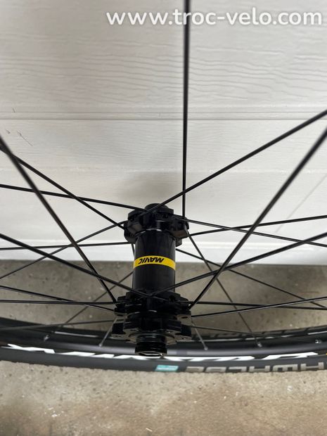 ROUES VTT MAVIC CROSSMAX DISC 6-TROUS 29" BOOST AVEC PNEUS  - 5