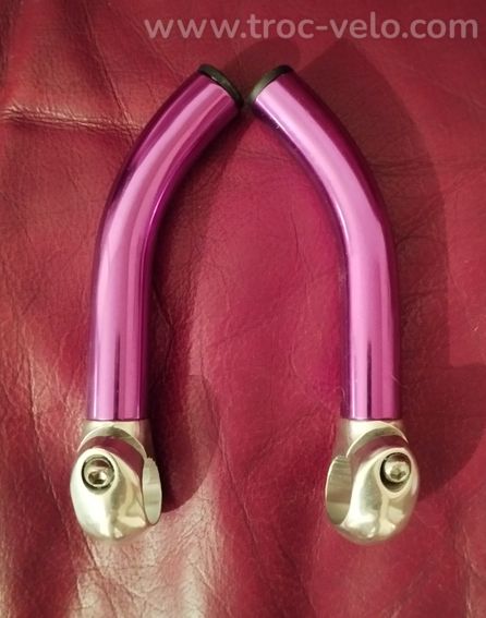 Bar End Purple vintage light (200gr) violet neufs  - 2