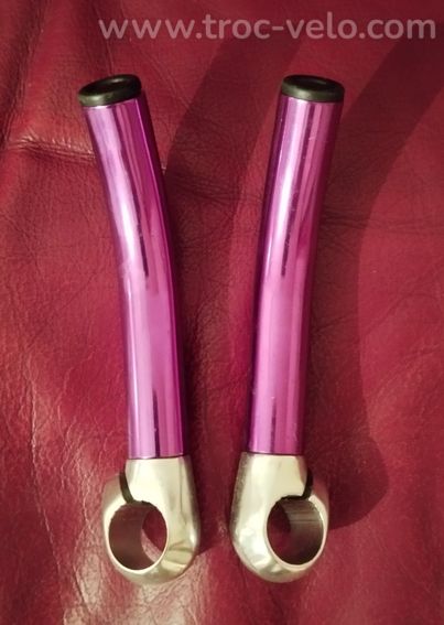 Bar End Purple vintage light (200gr) violet neufs  - 3