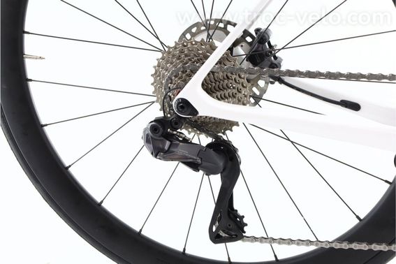 Produit Reconditionne Mendiz F8 Sl Di2 12v Blanc Velo De Route Tres Bon Etat - 3