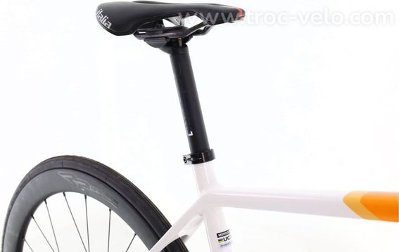 Produit Reconditionne Mendiz F8 Sl Di2 12v Blanc Velo De Route Tres Bon Etat - 8
