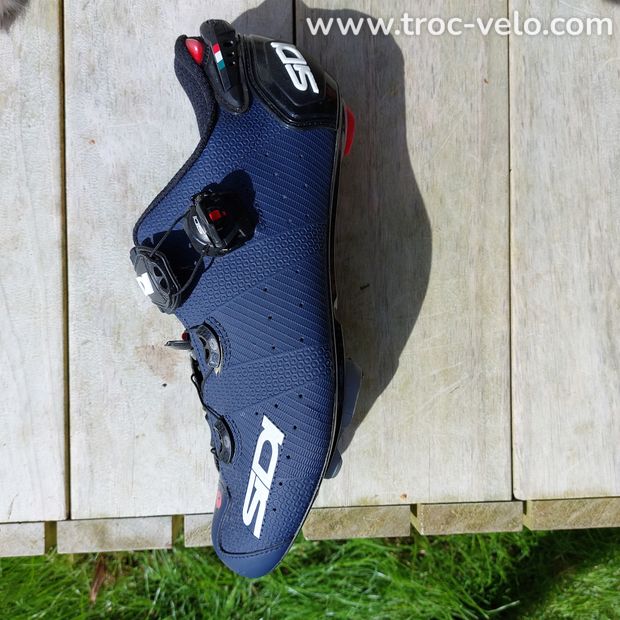 chaussures Sidi bleues taille 45 - 2