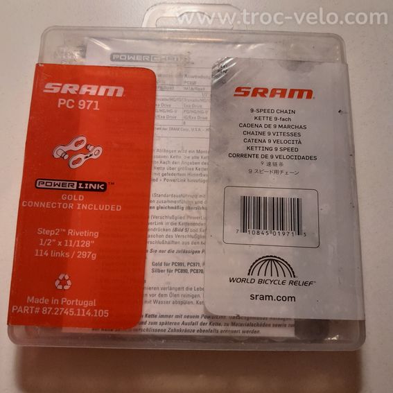 Chaîne SRAM PC 971 - 9V - 2