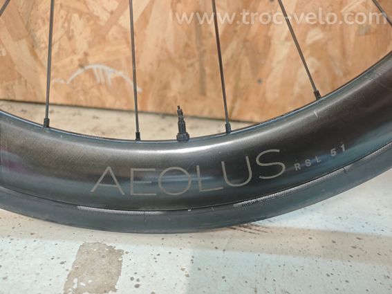 Paire de Roues carbone BONTRAGER Aeolus RSL 51 TLR - 4