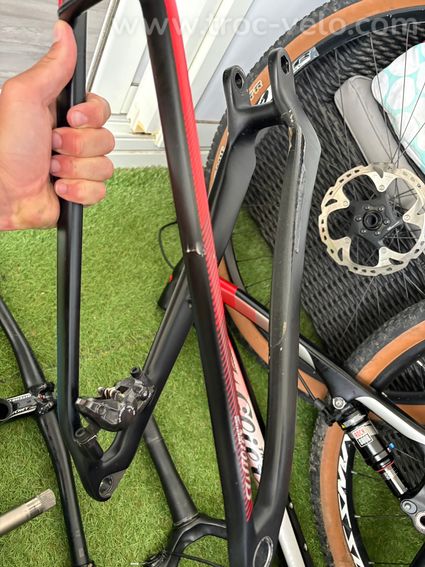 Wilier 110FX Taille M – Kit cadre (hauban fissuré) - 5