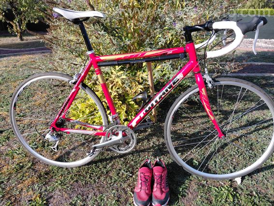 VELO ROUTE GITANE+CHAUSSURES - 4