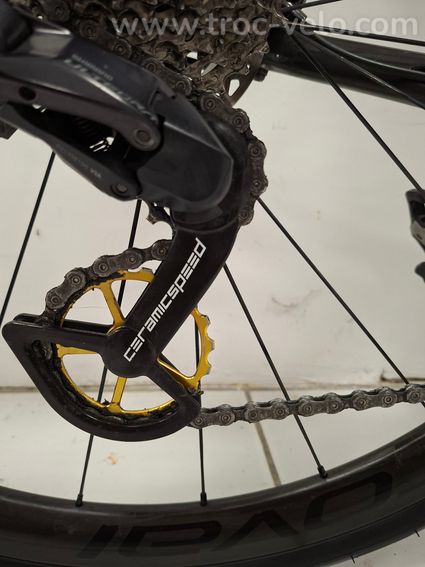 Cervélo R5 2024 / T56  Ultegra Di2 / Capteur Dura-Ace 4iiii /  Roval Alpinist CL / ceramiquespeed - 4