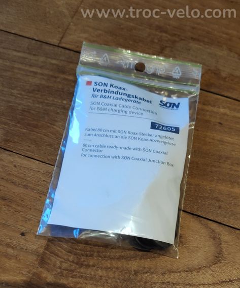 Câble de connexion pour B+M USB-werk avec connecteur coaxial SON - 4