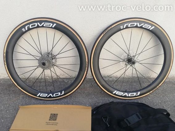 Roues ROVAL CLX 3 1305g (stickers blanc, choix) Remco evenepool 2026 - 5