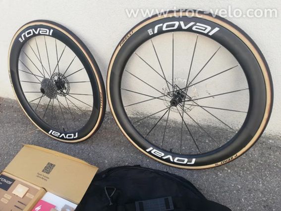 Roues ROVAL CLX 3 1305g (stickers blanc, choix) Remco evenepool 2026 - 6