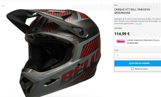 Casque Bell intégral pour VTT - 11