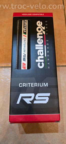 Pneu Challenge Criterium RS TLR 700x30 Neuf - 2