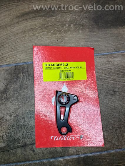 Patte de dérailleur pour vélo WILIER 101X LONG DIRECT MONT FOR SHIMANO 11 vitesses  - 2